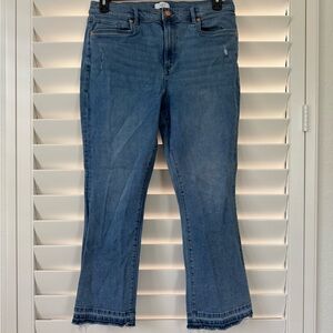 LOFT Women's Straight Leg Blue Jeans